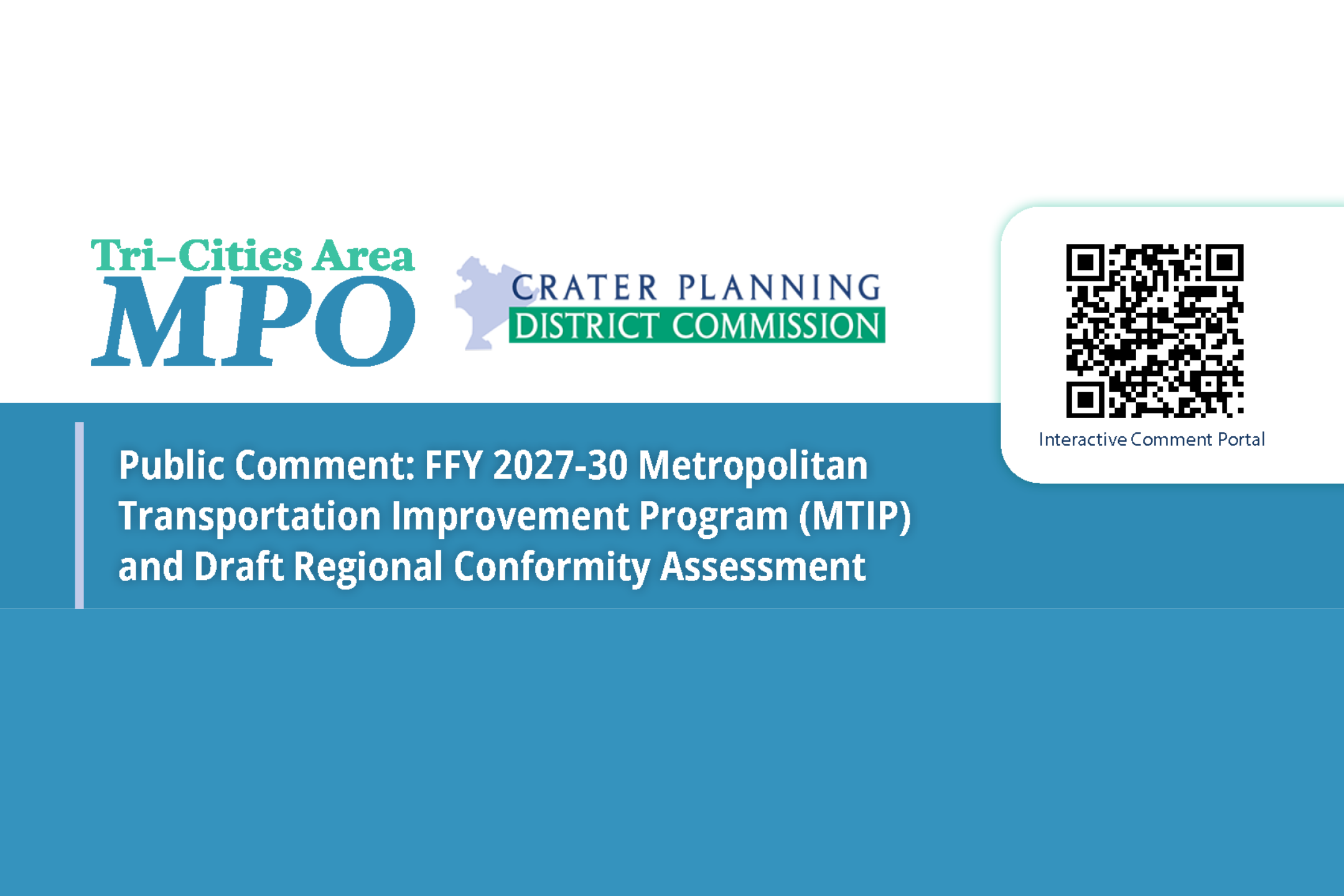 Share Your Input on Regional Transportation Projects: TIP & Air Quality Plan Open for Public Comment