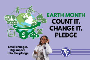 Take the Earth Month Count It. Change It. Pledge