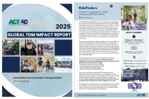 RideFinders Featured in ACT 2025 TDM Global Impact Report for Count It. Change It. Campaign